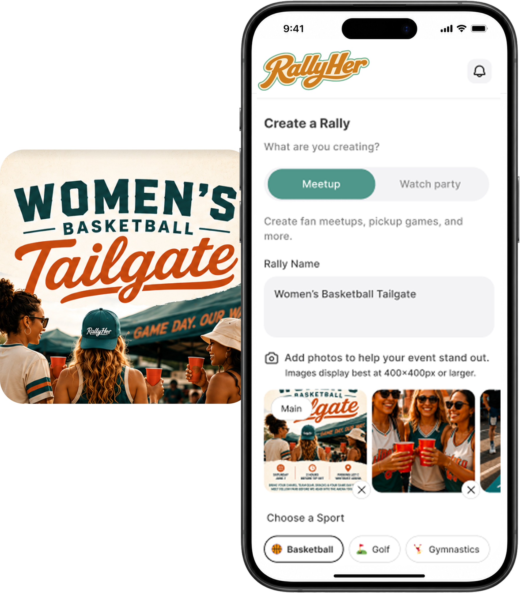 Create a Rally interface collage
